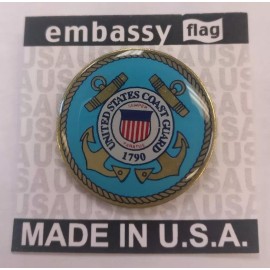 Coast Guard Lapel Pin USA Made