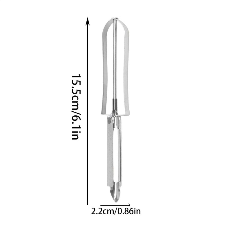 Vegetable Peelers for Kitchen,Stainless Steel Peeler Vegetable Slicer | Multifunctional