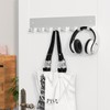 pickpiff Sliver Key Holder for Wall Adhesive, Key Hooks with
