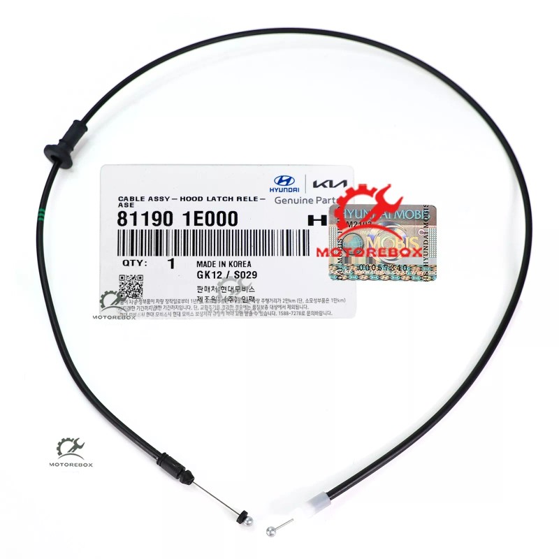 Hyundai Genuine Release Cable Hood Latch For 2006-2011 Hyundai Accent