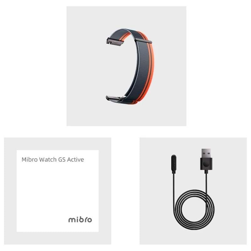 Mibro GS Active Smartwatch, 1000 nit, High Brightness AMOLED Display,