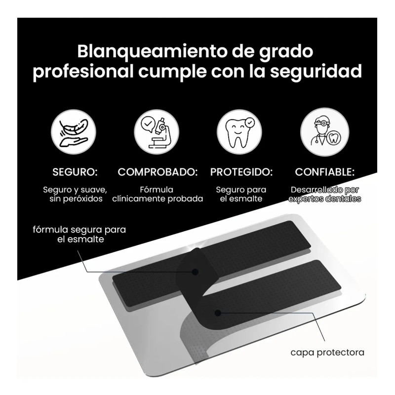 Freshmile Tiras Blanqueadoras Dentales Con Carbón Activado