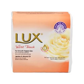 Lux Velvet Toch - Jasmone & Almond Oil Soap x 4 Bars