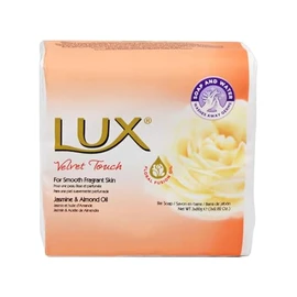Lux Velvet Toch - Jasmone & Almond Oil Soap x 4 Bars