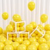 FOTIOMRG 120pcs 5 inch Yellow Balloons, Small Yellow Latex Party