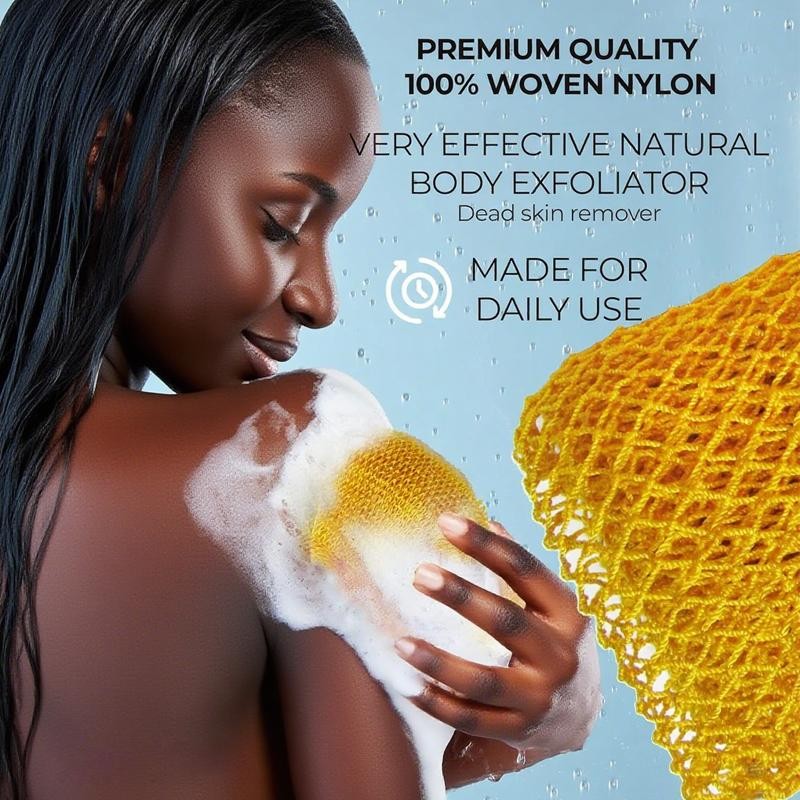African Net Sponge, African exfoliating net Sponge, Ethically sourced real