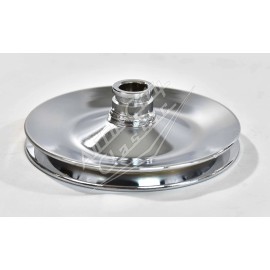 AUTO CITY CLASSIC GM Black Single Groove Power Steering Pump Pulley Key Way SBC BBC Chevy 350 454