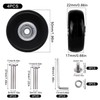 Suitcase Wheels Replacement, Pack of 4 Suitcase Replacement Wheels, Suitcase