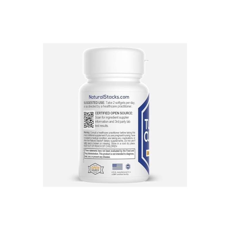 Cúrcuma con Aceite de Coco Natural Stacks 60 Cápsulas