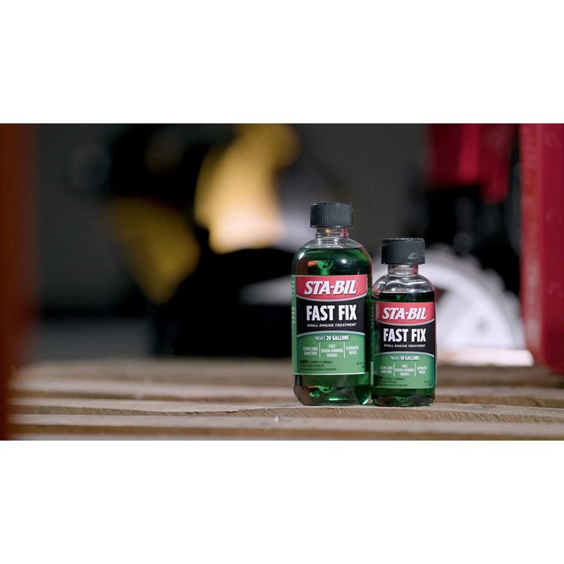 STA-BIL Fast Fix Small Engine Treatment - Cleans Carbs and