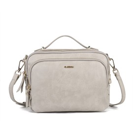 Gladdon Handbags for Women Multi Pockets Casual Cross-body Bags Waterproof Purse and Shoulder Bags Slightly Messenger Bags for Daily Use