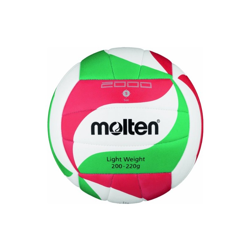 Molten Volleyball - 5, White/Green/Red