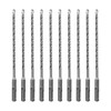 SALI 10PCS SDS Plus Rotary Hammer Drill Bit Concrete Drill