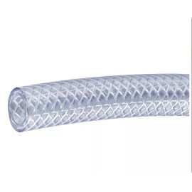 Kentak 1/2" Clear Vinyl Braided Hose Reinforced Food Grade Tubing S0H-006 Kentak 50ft