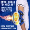 Exxact Sports Defender Plus Softball Elbow Guard Baseball, Batters Baseball