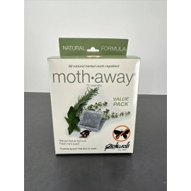 Richards Homewares Moth Away Sachets Nontoxic (White)  EXPIRED 10-2020