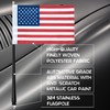 RYDONAIR Antena a prueba de lavado de coche compatible con