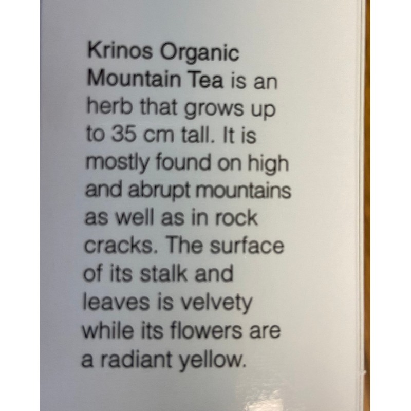 Krino's Organic Mountain Tea 56 g