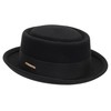 Classic 1920s Pure Wool Fedora Hat Roll Brim Pork Pie