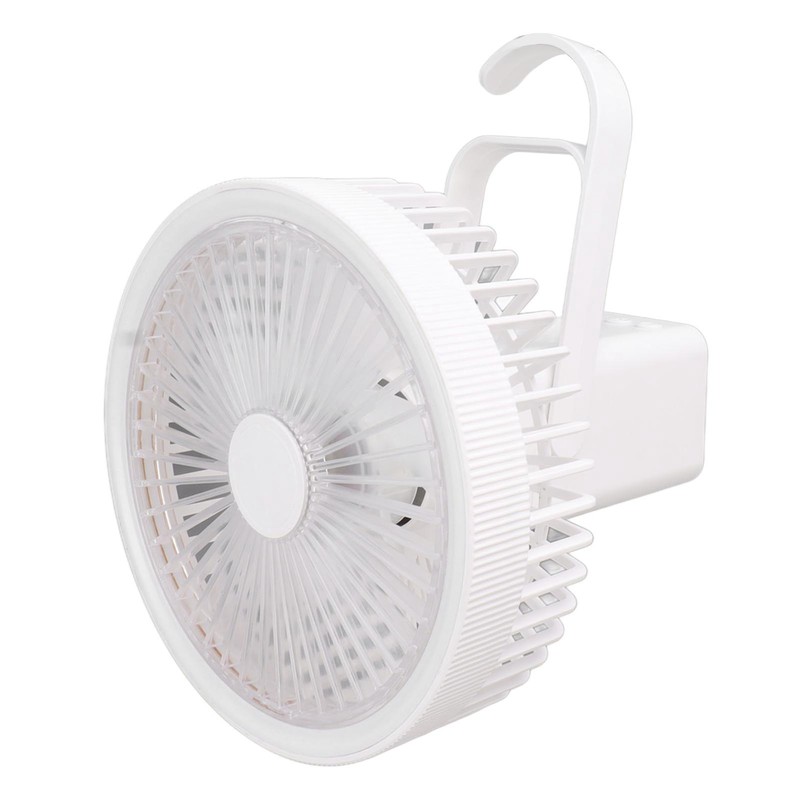 Tripod Stand Fan USB Rechargeable Retractable Portable Camping Fan Hanging