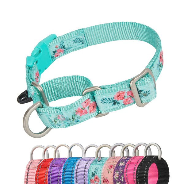 YUDOTE Martingale Dog Collars Escape-proof Anti-pull with Safety Quick Release