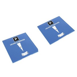 Equilibre et Aventure Blue Zone Parking Discs (Pack of 2)