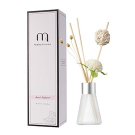 Eyun aroma Reed Diffuser Set Lavender Reed Oil Diffusers for Bedroom Living Room Office Aromatherapy Oil for Gift Idea & Stress Relief (3 Bottled:Lavender)