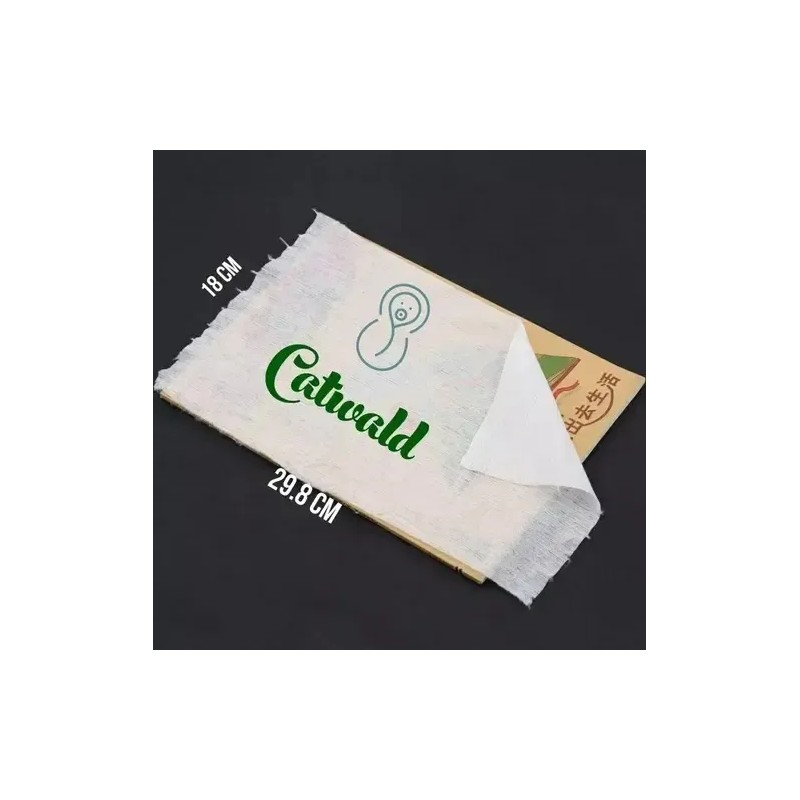 Papel Bambú Para Pañal Ecológico Reutilizable Rollo 100hojas
