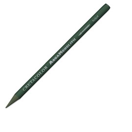Cretacolor Aqua Monolith Woodless Watercolor Pencil - Olive Green Dark