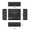 BlueRigger 1x3 Toslink Digital Fiber Optic Audio Splitter 1 Male