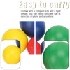 lvifloae 4Pcs Hand Exercise Ball Finger Therapy Ball Anxiety Relief