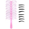Eye Brow Stencils for Women - 8-Style Brow Drawing Guide,Reusable