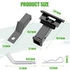 10L0L Golf Cart Bumper Hitch for Yamaha Drive2 2017-up Golf
