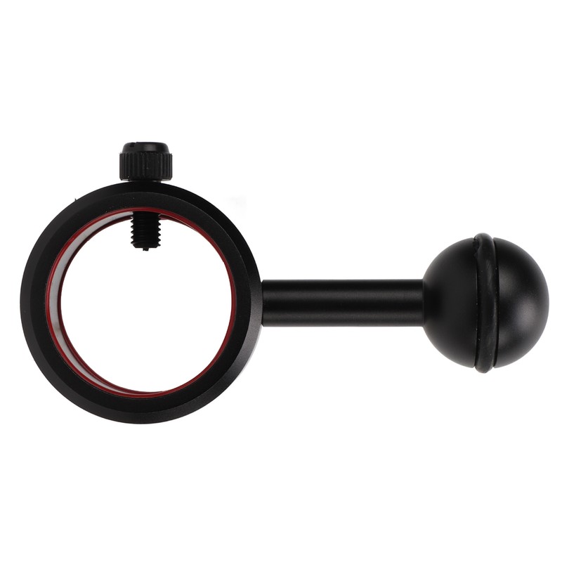 28‑34mm Flashlight Diving Ball Arm Anodized Hard Coating Diving Torch