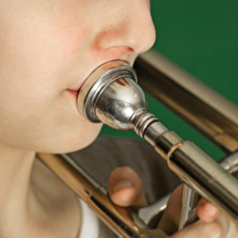12C Alto Trombone Silver Plated Brass Mouthpiece Musical Instrument Accessories