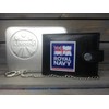 Klassek Royal Navy Logo Image Men Chain Wallet Real Leather