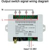 DC 12V 24V 36V Wireless Remote Control Switch 10A 4CH