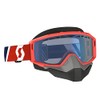 Scott Primal Snow Cross Red/Blue Glasses (Red/Blue, One Size)