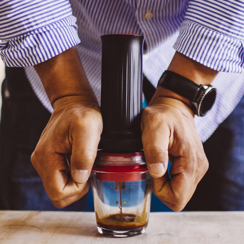 Cafflano Kompresso : Portable Espresso Coffee Maker for Camping &