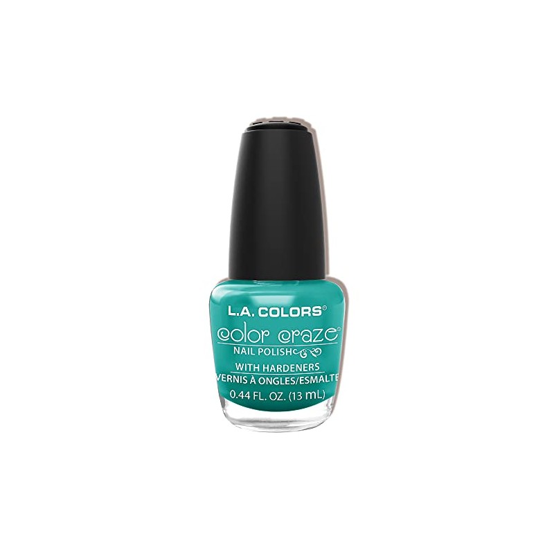 L.A. COLORS Color Craze Nail Polish, Atomic CNP420