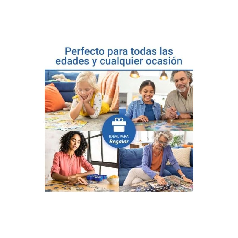 Ravensburger Rompecabezas de Castillo de Eltz, 1000 piezas, para adultos