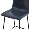 Watson & Whitely Bar Stools, Faux Leather Upholstered Barstool with