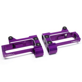 Treal Aluminum 7075 Front Shock Mounts,Multi-Hole Positions for RBX10 Ryft (Purple)