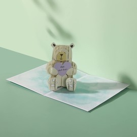 Get Well Soon Card, Popup Bear (Get Well Soon Card)