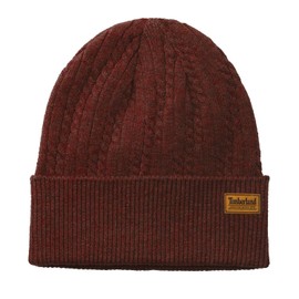 Timberland Women's Gradation Cable Cuff Hat, Chili Oil