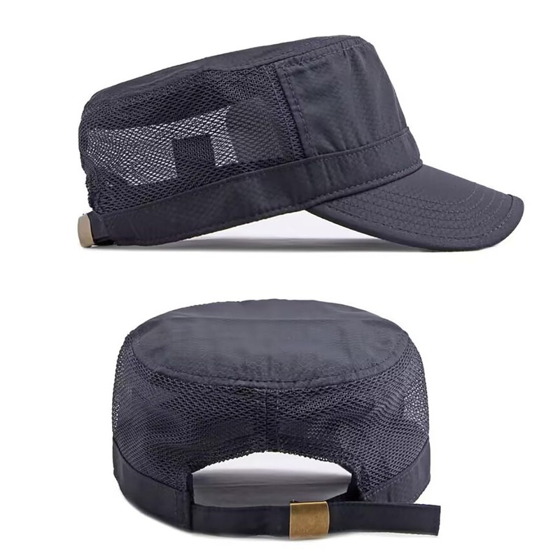 LOJAX Men's Work Cap, Mesh Summer Cool Hat, Military Hat,