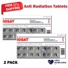 Iosat Anti Radiation Iosat Potassium Iodide Tablets, 130mg Adults 2PACK