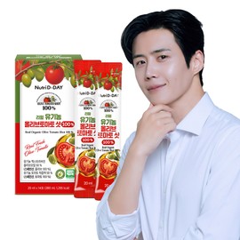 Nutri D Day Real 100% NFC Juiced Organic Olive Tomato Stick Allto Shot / 뉴트리디데이 리얼 100% NFC 착즙 유기농 올리브토마토 스틱 올토샷