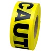Cordova T15101 Caution Barricade Tape, 1000'. roll, Yellow/Black