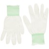 Kachiboshi T-281 M Urethane Coated Gloves, Fingertip Fit Liner, White,